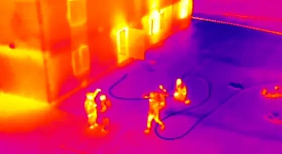 Thermal imaging sample - personnel
